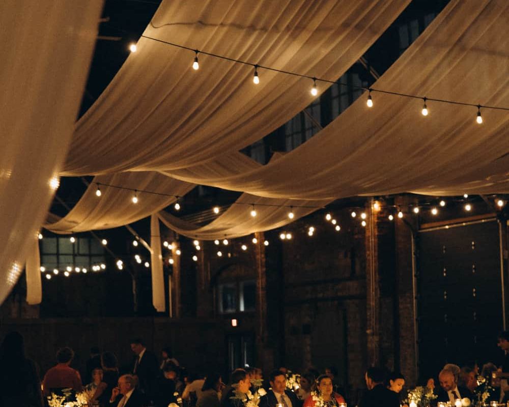 Mood wedding lighting