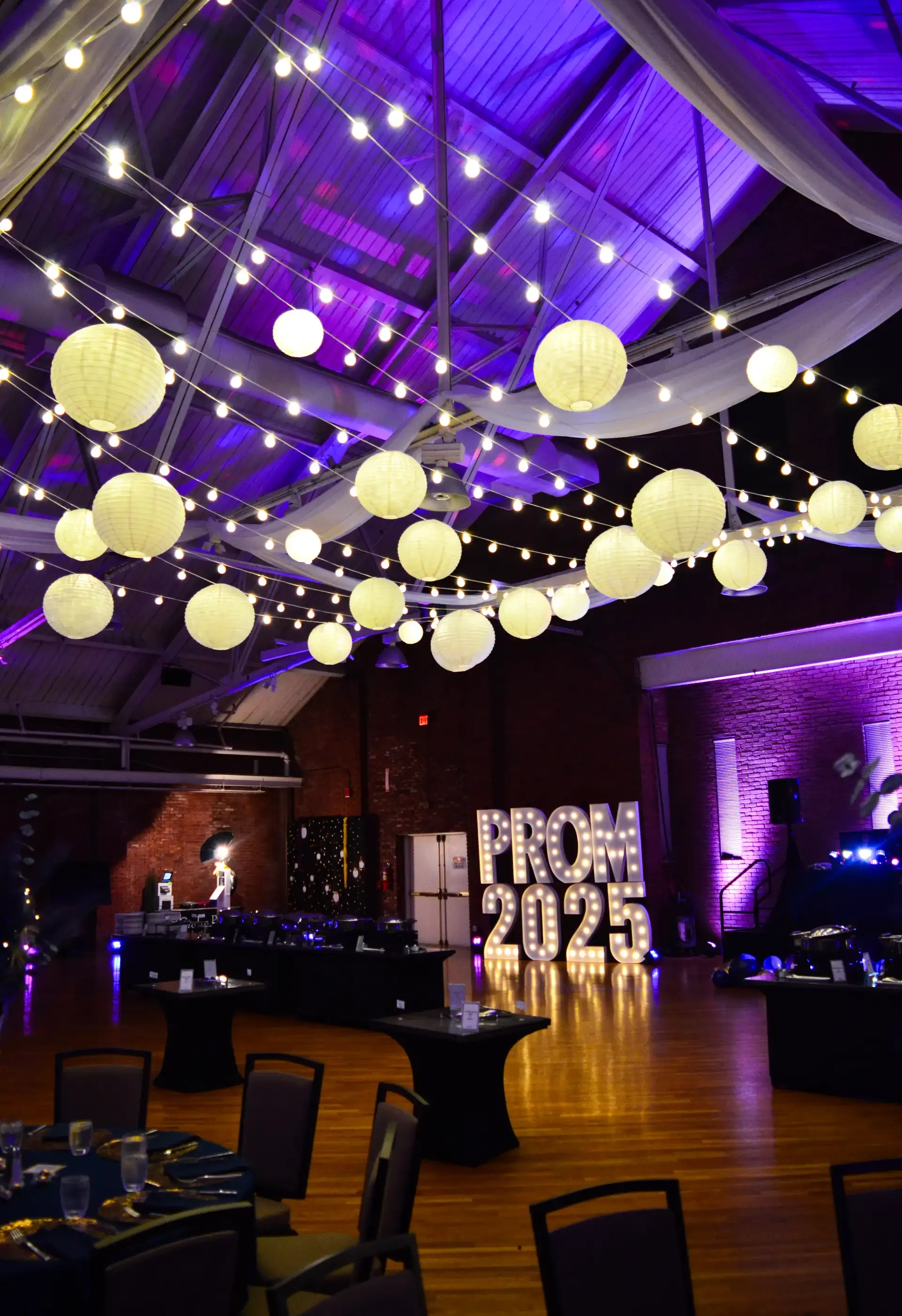 Prom lighting